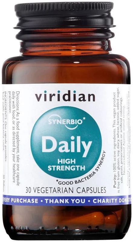 Viridian Nutrition Synerbio Daily High Strength 30 capsules