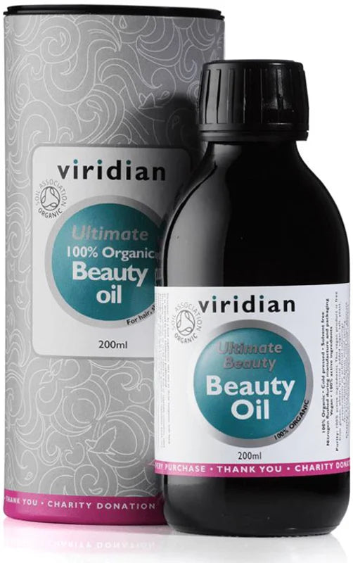 Viridian Nutrition Ultimate 100% Organic Beauty Oil 250 ml