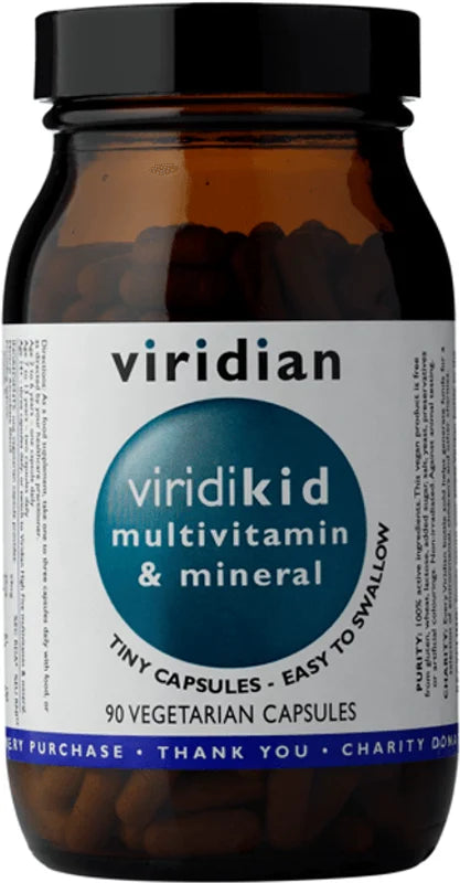 Viridian Nutrition ViridiKid Multivitamin & Mineral 90 capsules