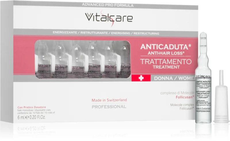 Vitalcare Professional Anti-Hair Loss Treatment for women 10x6 ml