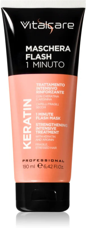 Vitalcare Professional Keratin strengthening Intensive hair treatment 190 ml