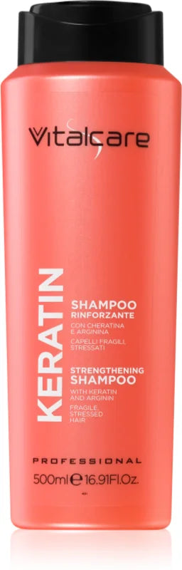 Vitalcare Professional Keratin strengthening shampoo 500 ml