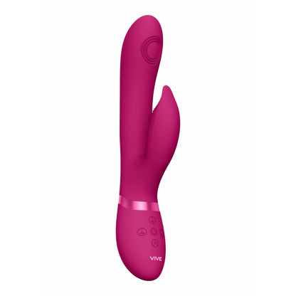 VIVE Aimi Pulse Wave & Vibrating G-Spot Rabbit Pink