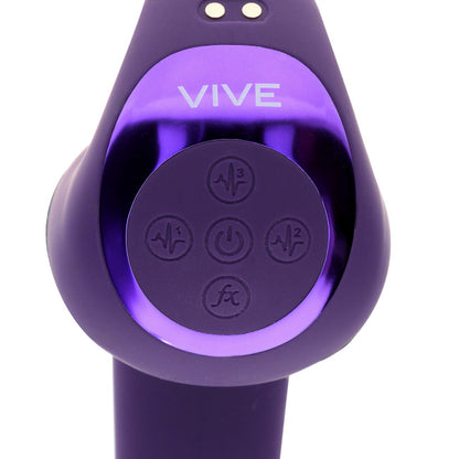 VIVE Riko Triple Motor Thumper with Advanced Finger Motion & Pulse Wave Stimulator Purple