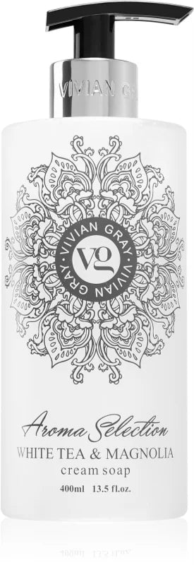 Vivian Gray Aroma Selection White Tea & Magnolia Cream Soap 400 ml