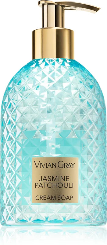 Vivian Gray Gemstone Jasmine & Patchouli cream soap 300 ml