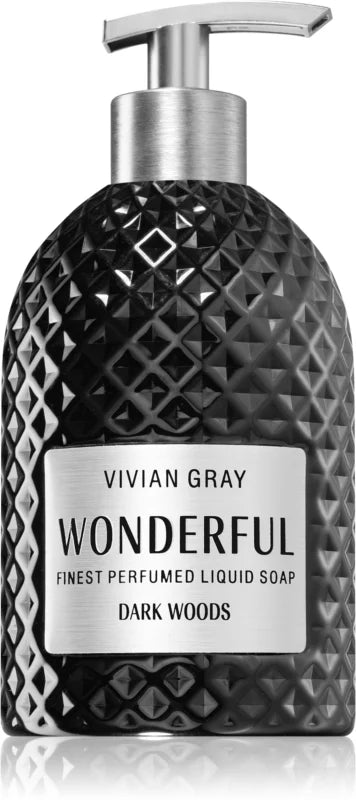 Vivian Gray Wonderful Dark Woods luxury liquid hand soap 500 ml