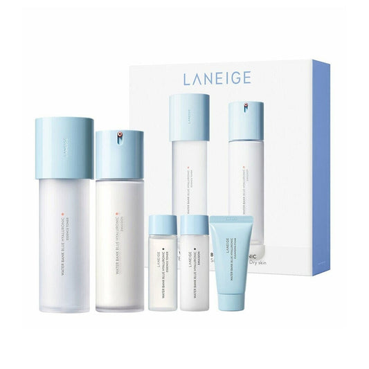 Laneige Water Bank Blue Hyaluronic care gift set for normal to dry skin