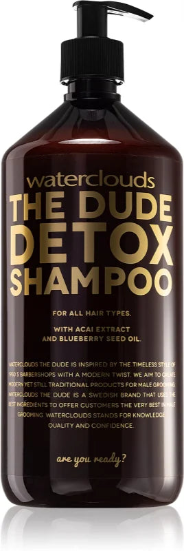 Waterclouds The Dude daily detox shampoo