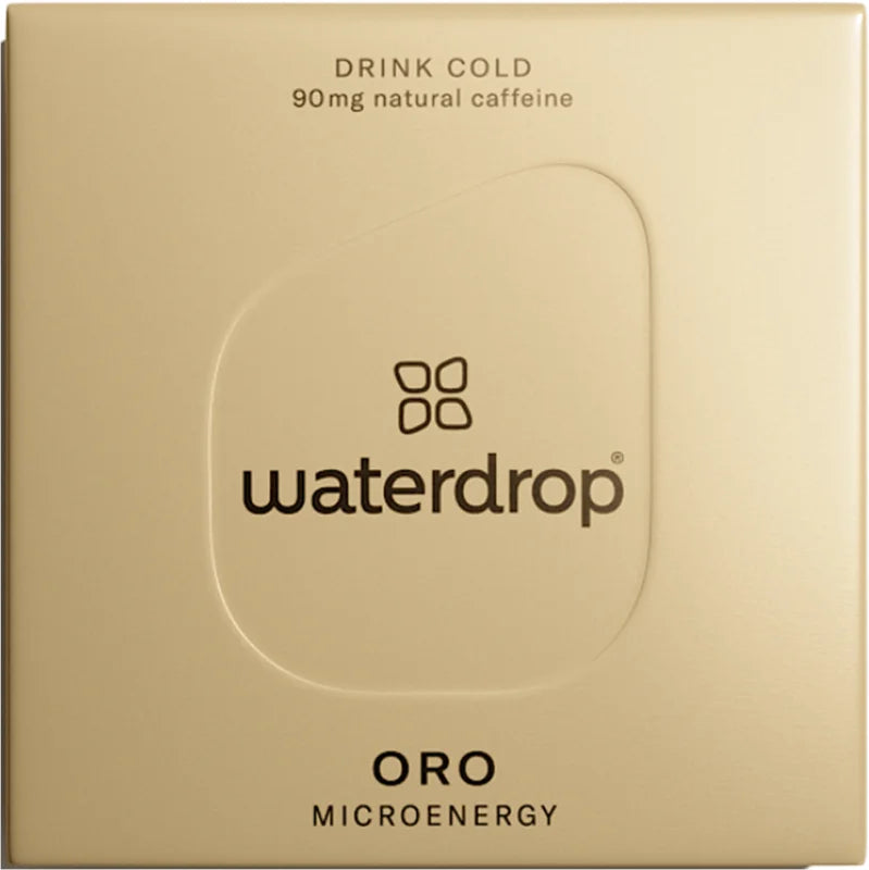 Waterdrop Microenergy Drink Cold Oro 90mg natural caffeine 12 servings