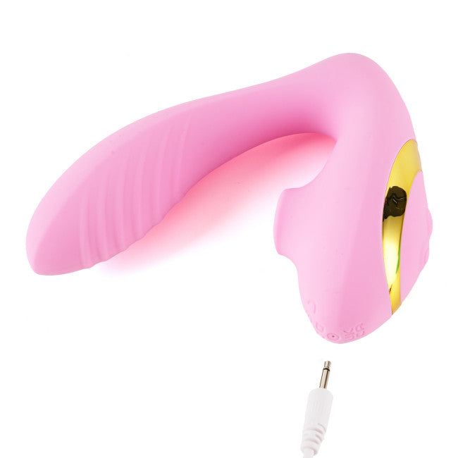 og 2 clitoral sucking vibrator Tracy's Dog OG 2 Clitoral Sucking Vibrator Light Pink – My Dr. XM main image 1