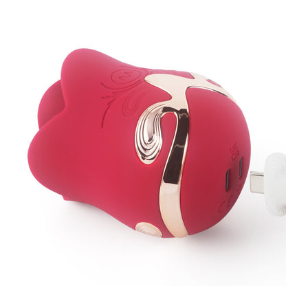 Tracy's Dog La Rosa Clitoral Sucking Vibrator Red