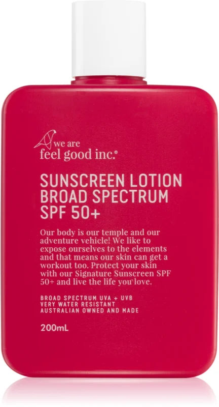 We Are Feel Good Inc. Signature sunscreen lotion broad spectrum SPF 50+
