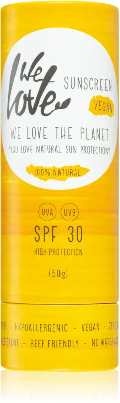 We Love The Planet You Love Natural Sun Protection sunscreen stick SPF 30 - 50g