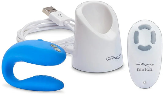 WE-VIBE Match couple vibrator Blue 7.65 cm