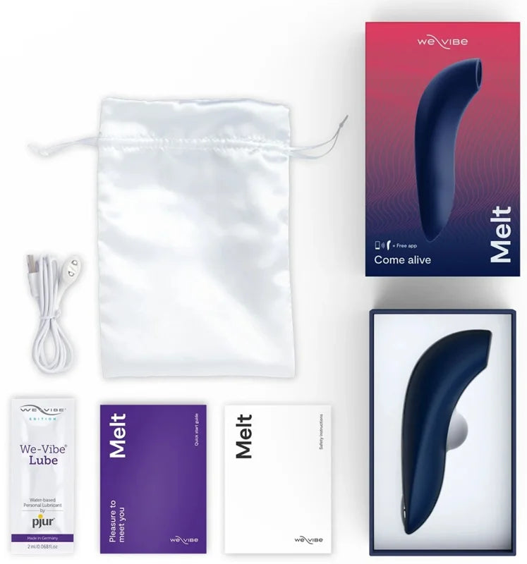 WE-VIBE Melt clitoral stimulator 13.6 cm Blue