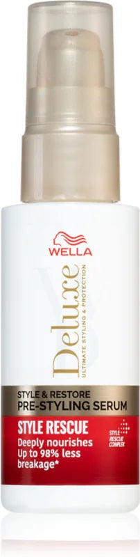 Wella Deluxe Style & Restore restoring serum to strengthen hair 50 ml