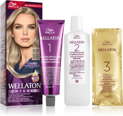 Wella Wellaton Intense permanent hair color with argan oil