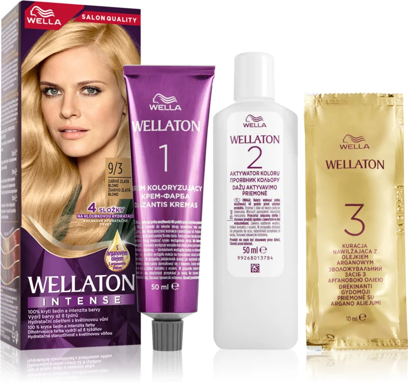 Wella Wellaton Intense permanent hair color with argan oil