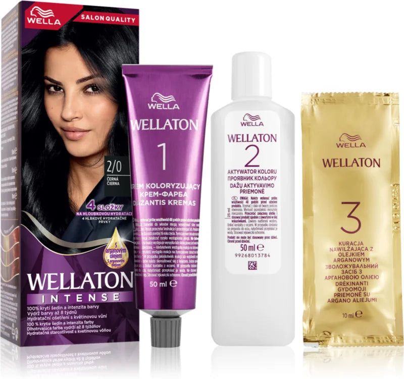 Wella Wellaton Intense permanent hair color with argan oil