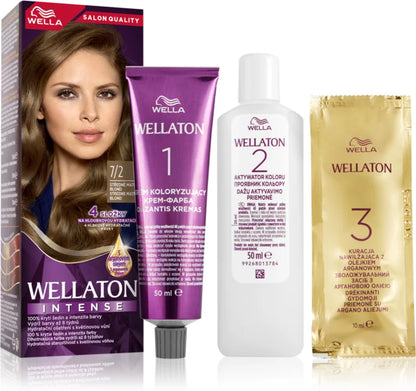 Wella Wellaton Intense permanent hair color with argan oil