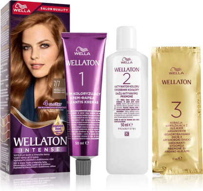 Wella Wellaton Intense permanent hair color with argan oil