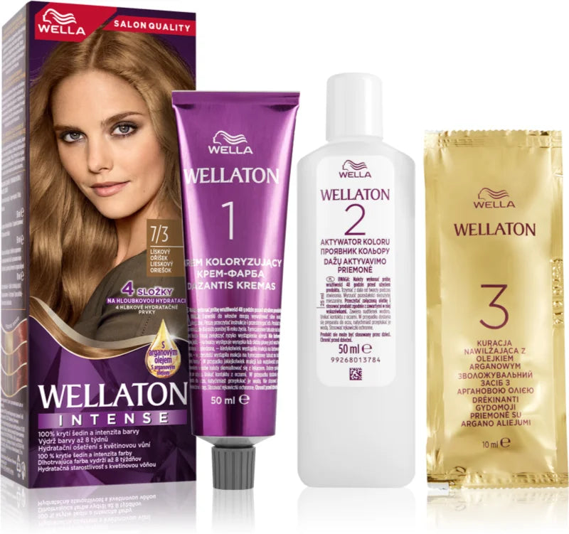 Wella Wellaton Intense permanent hair color with argan oil