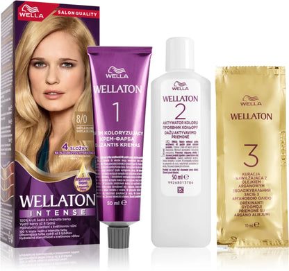 Wella Wellaton Intense permanent hair color with argan oil