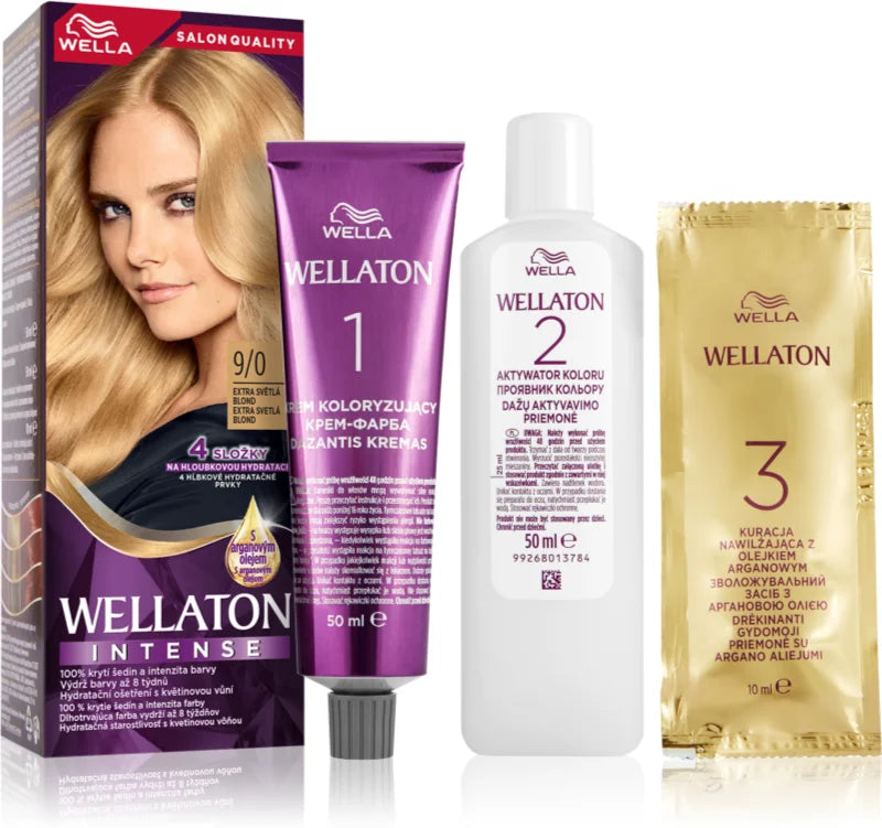 Wella Wellaton Intense permanent hair color with argan oil