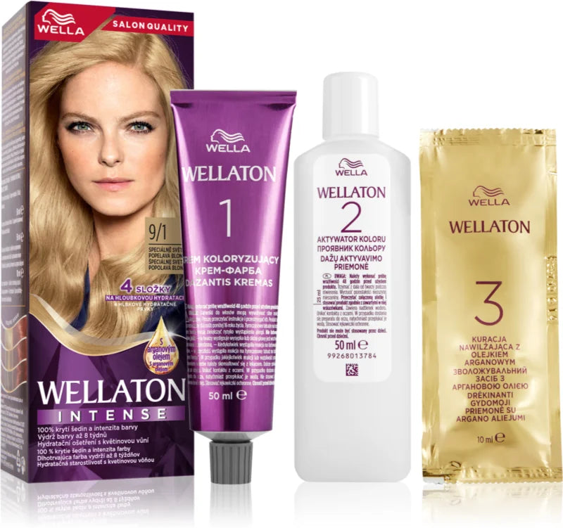 Wella Wellaton Intense permanent hair color with argan oil