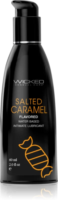 Wicked Salted Caramel Flavored Water Based Lubricant 120 ml