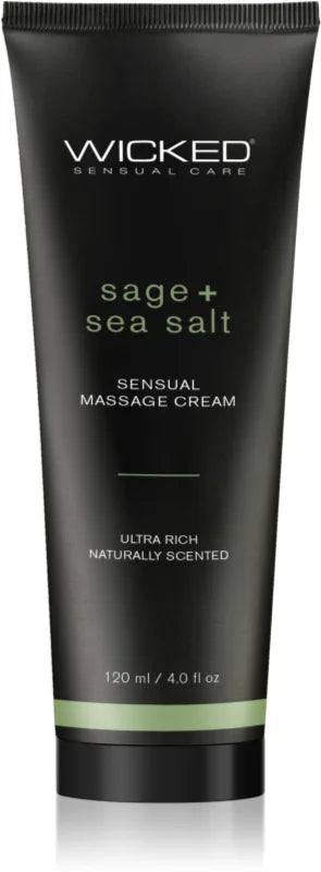 Wicked Sage + Sea Salt Sensual massage cream 120 ml