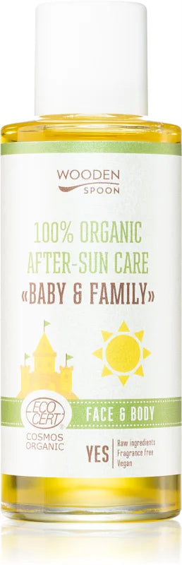 Wooden Spoon Baby & Family after sun oil 100 ml