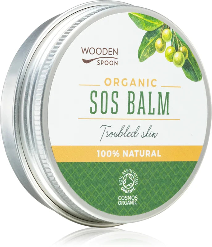 Wooden Spoon Organic SOS balm for troubled skin 60 ml