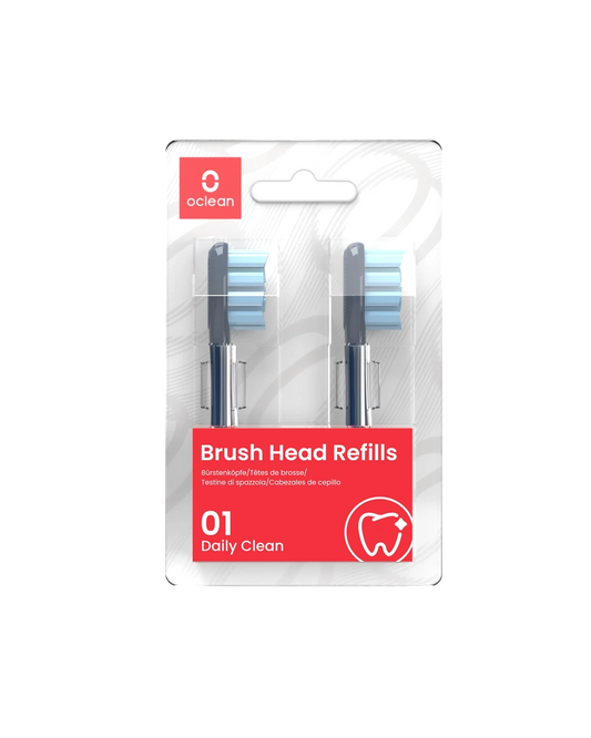 Oclean spare head Standard Clean Soft, PW05-X Pro - 2 pcs, blue