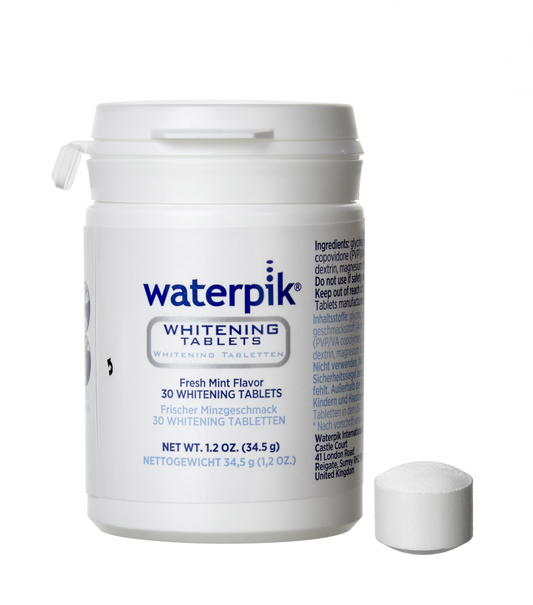Waterpik whitening tablets for WF-05 and WF-06, 30 tablets