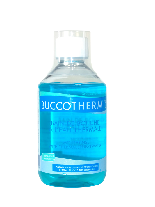 Buccotherm mouthwash alcohol-free, green tea and cranberry, 300 ml