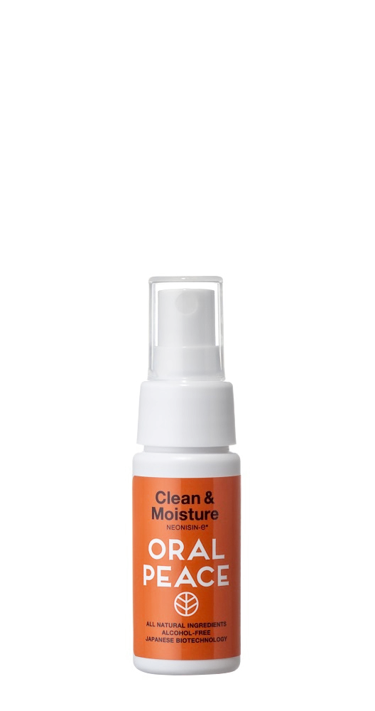 ORALPEACE Orange 100% natural mouthwash in spray, orange flavor, 30 ml