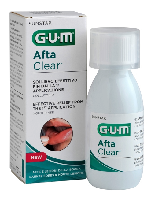 GUM AftaClear mouthwash, 120 ml