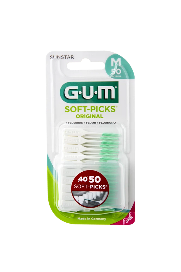 GUM SoftPicks Regular massage interdental brushes with fluorides, 50 My Dr. XM