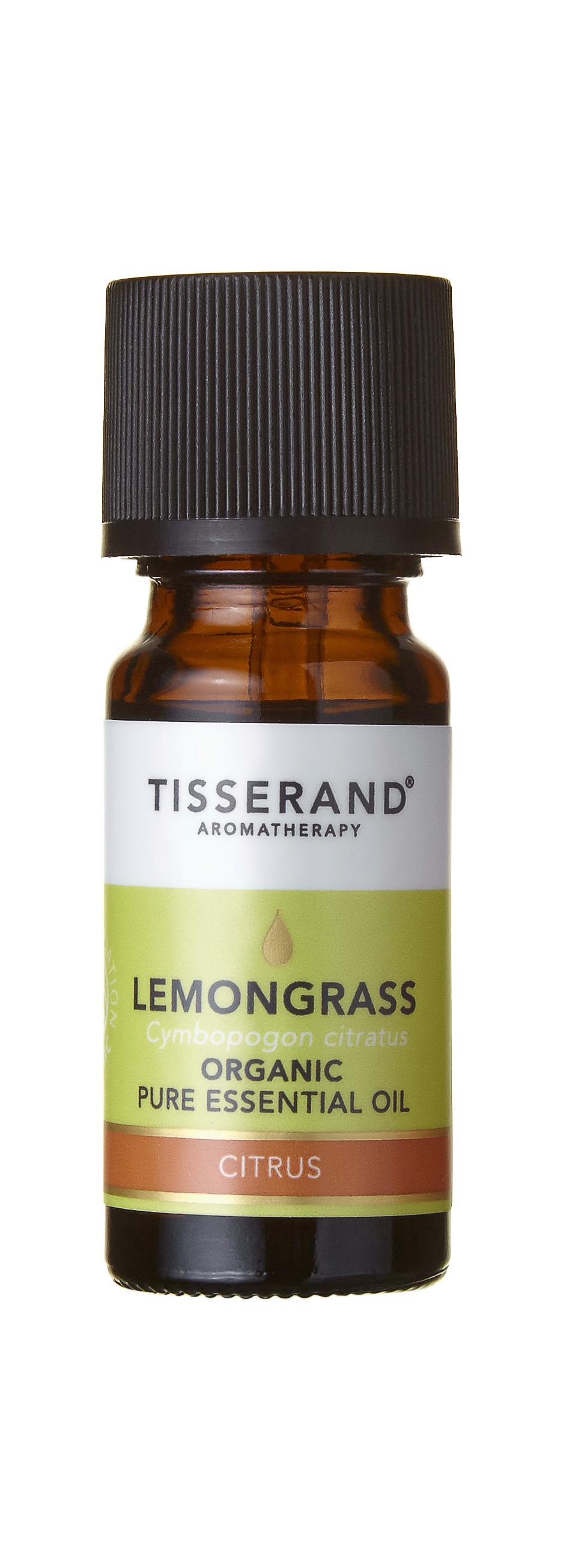 Tisserand Lemongrass Organic essential oil, 9 ml