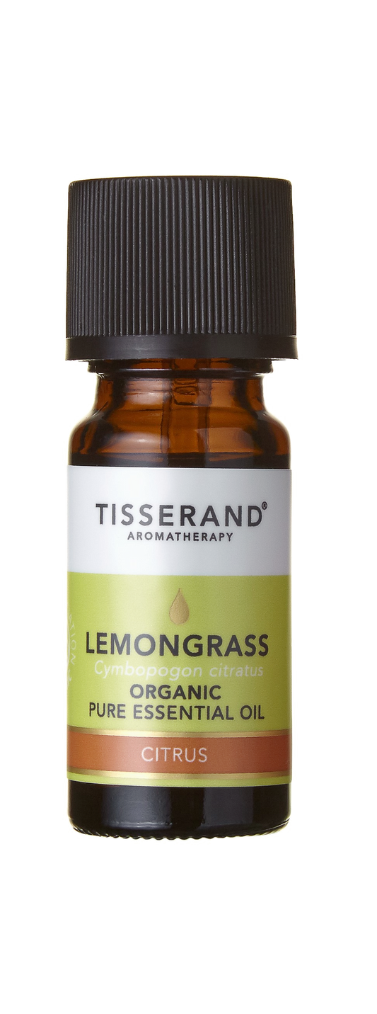 Tisserand Lemongrass Organic essential oil, 9 ml