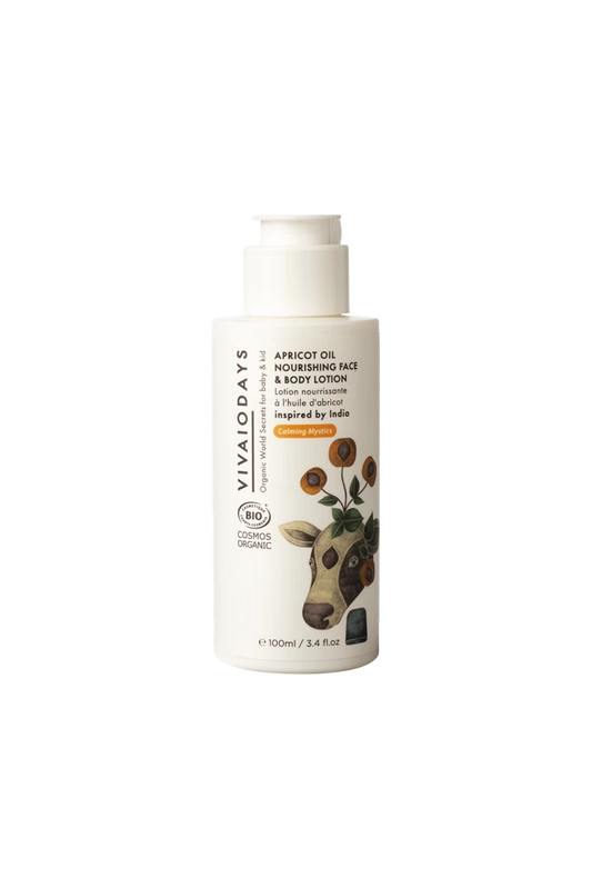 VIVAIODAYS Nourishing face and body milk with apricot oil, 100 ml