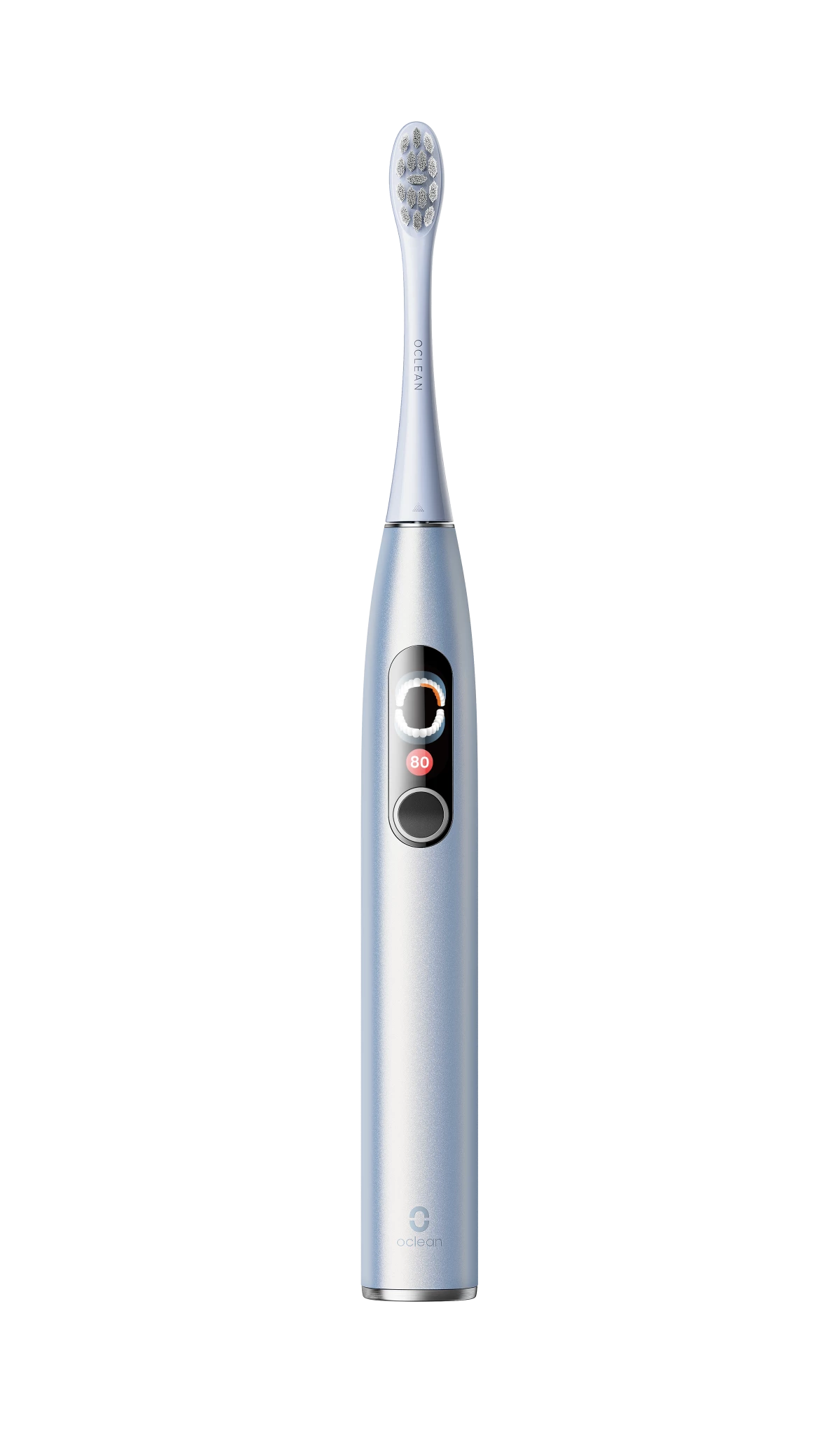 Oclean X Pro Digital Set Silver case and sonic brush, silver