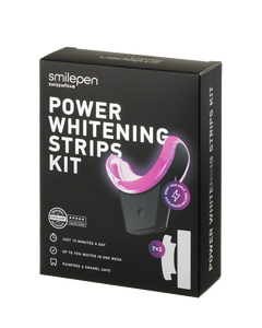 Smilepen Whitening Strips Kit, 7-day intensive teeth whitening treatment