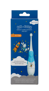 Bob and Bobek kid's sonic toothbrush 0-5 years Blue