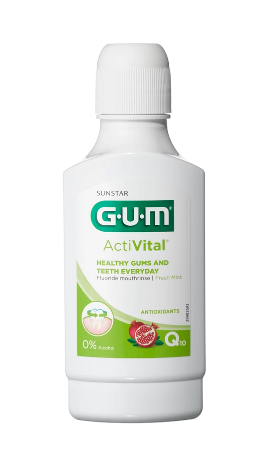 GUM ActiVital mouthwash with Q10, 300 ml