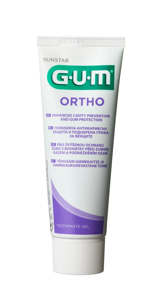 GUM Ortho dental gel for teeth with braces CPC 0.05%, 75 ml