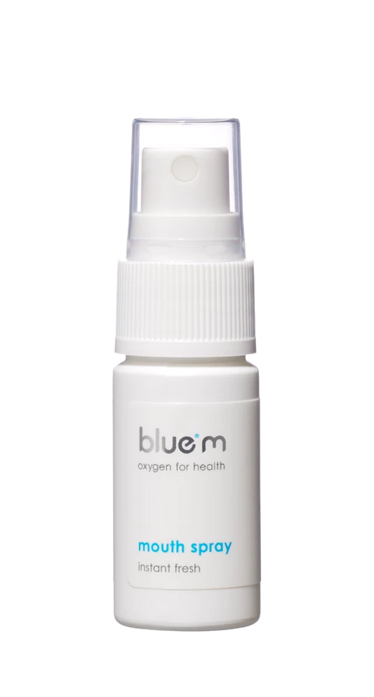 BlueM Mouth spray with active oxygen, 15 ml