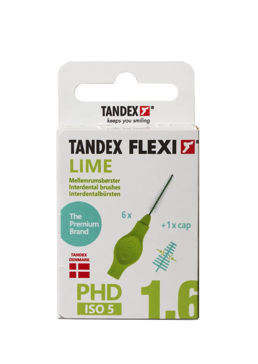 Tandex Flexi interdental brushes green 1.6 mm, 6 pcs